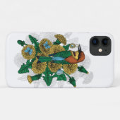De bijeneter met de gouden hanger Case-Mate iPhone case (Achterkant (horizontaal))