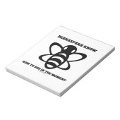 De bijenhouders weten hoe ze in het huidige stadiu notitieblok (Linkerzijde)