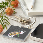 De bijenknieën sleutelhanger (Voorkant Rechts)