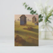 De bijenkorven schilderen briefkaart (Staand voorkant)