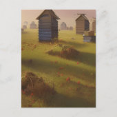 De bijenkorven schilderen briefkaart (Voorkant)