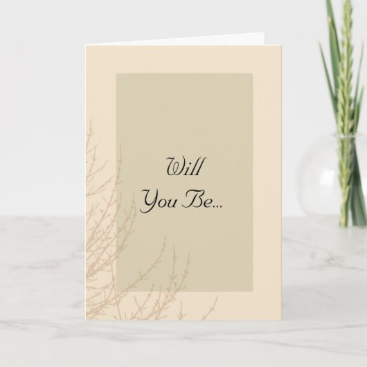 De bijkantoren van de natuur zullen u mijn Bridesm (Voorkant)