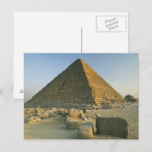 De bijna 5000 2 Pyramiden van Giza Briefkaart (Voorkant / Achterkant)