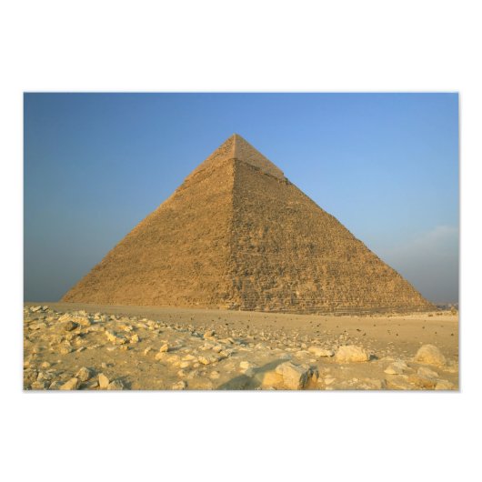 De bijna 5000 Pyramiden van Giza Foto Afdruk (Voorkant)