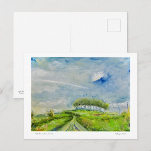 De bijna huisbomen briefkaart (Voorkant / Achterkant)