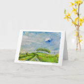 De bijna huisbomen kaart (Gele Bloem)