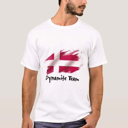de bijnaam van het Deense nationale team T-shirt (Voorkant)