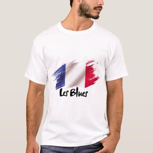 de bijnaam van het Franse nationale team T-shirt (Voorkant)
