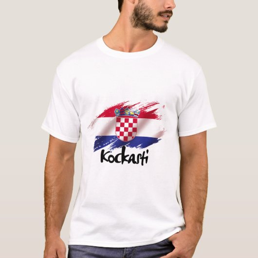 de bijnaam van het Kroatische nationale team T-shirt (Voorkant)