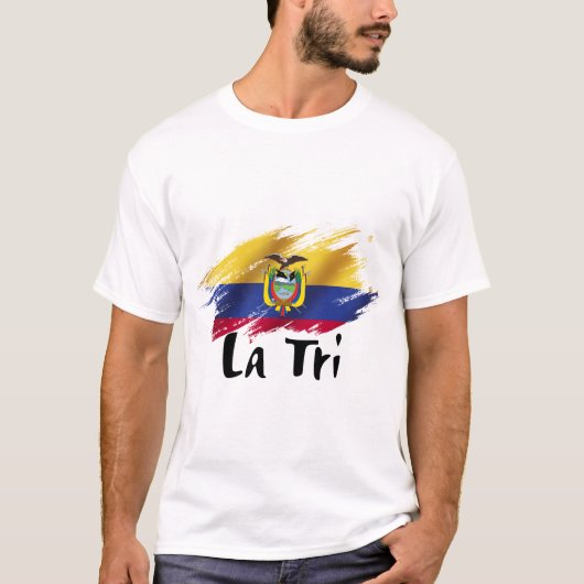 de bijnaam van het nationale Ecuadoraanse team T-shirt (Voorkant)