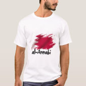 de bijnaam van het nationale Qatar-team T-shirt (Voorkant)