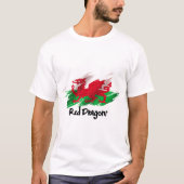 de bijnaam van het nationale team van Wales T-shirt (Voorkant)