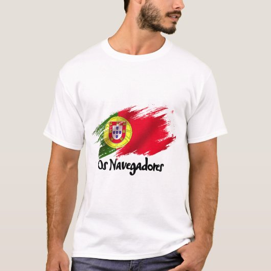 de bijnaam van het Portugese nationale team T-shirt (Voorkant)