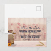 De bijtende Melk kan met Bloemen sparen de Datum Briefkaart (Voorkant / Achterkant)