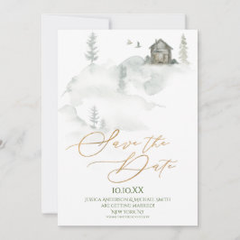 De bijtende Waterverf van het Bos van de Pijn spar Kaart