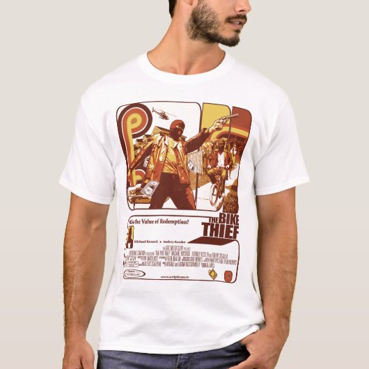 De bike Thief T-Shirt (Voorkant)