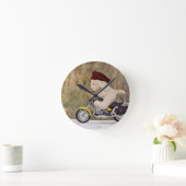 De  Biker  - Hond    - Ronde Klok (Huis)