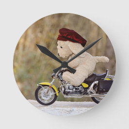 De  Biker  - Hond    - Ronde Klok