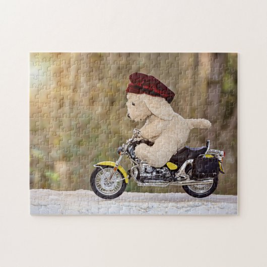 De  Biker  - Legpuzzel (Horizontaal)