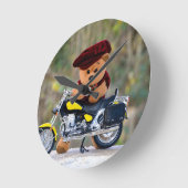 De  Biker  - Teddy   - Ronde Klok (Hoek)