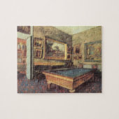 De Billiard Room in Menil Hubert van Edgar Degas Legpuzzel (Horizontaal)