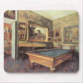 De Billiard Room in Menil Hubert van Edgar Degas Muismat (Voorkant)