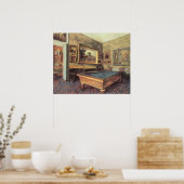 De Billiard Room in Menil Hubert van Edgar Degas Poster (Keuken)