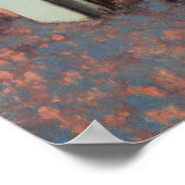 De Billiard Room in Menil Hubert van Edgar Degas Poster (Hoek)