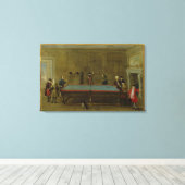 De Billiard Room (olie op doek) Canvas Afdruk (Insitu (Houten vloer))