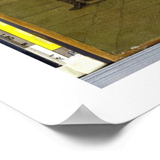 De Billiard Room (olie op doek) Poster (Hoek)