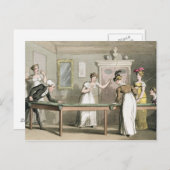 De Billiardtafel, van 'The Tour of Dr Syntax in Briefkaart (Voorkant / Achterkant)