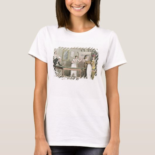 De Billiardtafel, van 'The Tour of Dr Syntax in T-shirt (Voorkant)