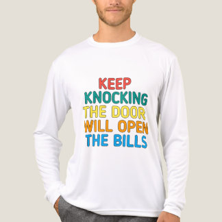 De Bills Offerte Blijft Klopt Op De Deur Zal Opene Tri-Blend Shirt