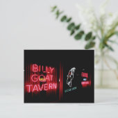 De Billy Goat Tavern, Chicago Briefkaart (Staand voorkant)