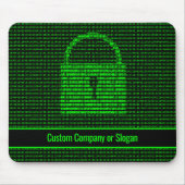 De Binaire Code van de Veiligheid van de informati Muismat (Voorkant)