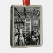 De bindery Laurens Janszoon Koster Metalen Ornament (Rechts)