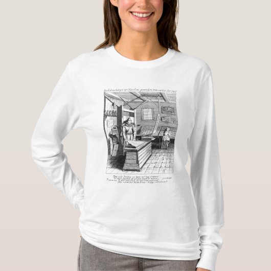 De Bindery van Laurens Janszoon Koster T-shirt (Voorkant)