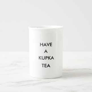 De Binge Media Kupka Tea Cup Porselein Kop