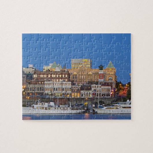 De binnenhaven in Victoria British Columbia Legpuzzel (Horizontaal)