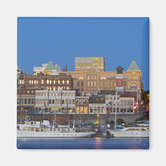 De binnenhaven in Victoria British Columbia Magneet (Voorkant)