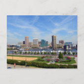 De binnenhaven van Baltimore Briefkaart (Voorkant)