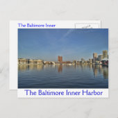 De binnenhaven van Baltimore Briefkaart (Voorkant / Achterkant)