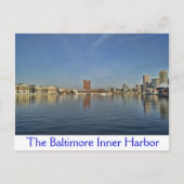De binnenhaven van Baltimore Briefkaart (Voorkant)