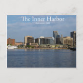 De binnenhaven van Baltimore Briefkaart (Voorkant)