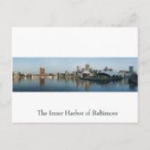 De binnenhaven van Baltimore Briefkaart (Voorkant)