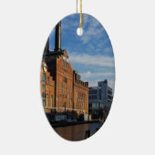 De binnenhaven van Baltimore Keramisch Ornament (Rechts)