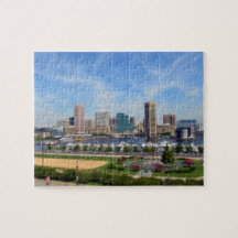 De binnenhaven van Baltimore