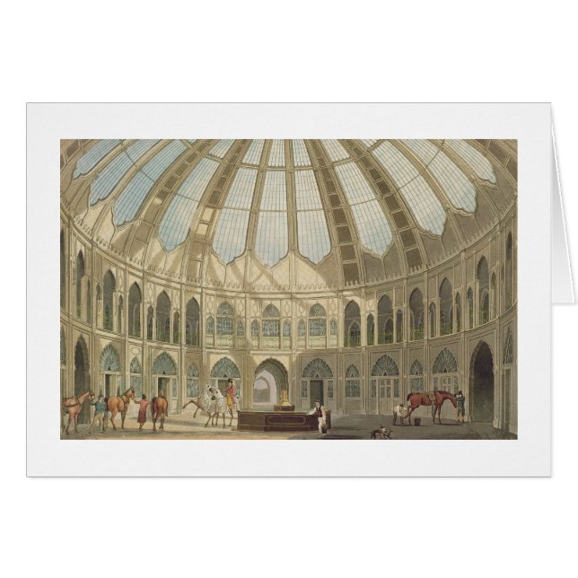 De binnenkant van de Stallen, van "Uitzichten van  (Voorkant Horizontaal)