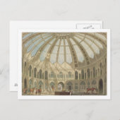 De binnenkant van de Stallen, van "Uitzichten van Briefkaart (Voorkant / Achterkant)