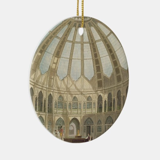 De binnenkant van de Stallen, van "Uitzichten van  Keramisch Ornament (Rechts)